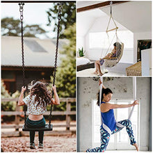 Load image into Gallery viewer, Aisto Swing Hanger Swivel Hook for Swing Sets Porch Wood Concrete Ceiling Silent 304 Stainless Steel 1000 Lb Capacity Heavy Duty for Yoga Playground
