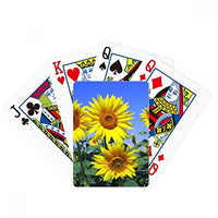 DIYthinker Sunshine Flowers Sunflowers Blue Sky Poker Playing Magic Card Fun Board Game