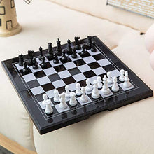 Load image into Gallery viewer, XWZJY Chess Set Magnetic Travel Folding Board Games - Storage Box for Pieces - Portable Gifts for Kids Adults Children
