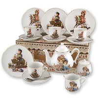 Reutter Porcelain - Giordano Antique Toy Large Tea Set in Case