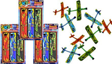 Load image into Gallery viewer, Hang Gliders Flying Slingshot 3 Units Bundle Delta Plane Toy 9&quot; Inch (3 Packs) Party Favors Toys Outdoor Glider Game Play Foam Airplanes Prize Gifts Boys Toys, Kid &amp; Adult Flying Outside Toys 2341-3p
