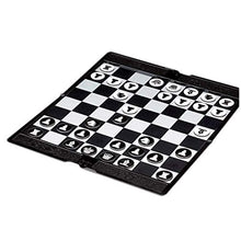 Load image into Gallery viewer, zunruishop Chess Set Portable Magnetic Chess Flat Ultra-Thin Wallet Children&#39;s Mini Travel International Elephant Easy to Carry Family Game Chess Set Wooden Board Game
