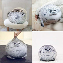 Load image into Gallery viewer, YOZATIA Chubby Blob Seal Pillow, Giant Stuffed Animals Hugging Pillow, Anime Plushies Cute Pillows Large(23.6 in)
