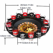 Load image into Gallery viewer, Yuege Drinking Game Glass Roulette - Drinking Game Set Casino Style Drinking Game Including Gift Packaging Party Drinking Game for Adults

