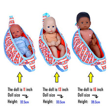 Load image into Gallery viewer, ebuddy Doll Clothes and Accessories 4 Sets Baby Doll Clothes with 1 Carrier Bag for 10 inch Baby Dolls,12 inch Baby Dolls
