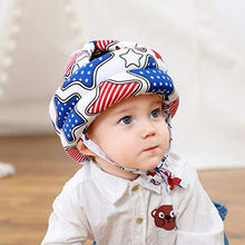 Load image into Gallery viewer, Ewanda store Baby Toddler Infant Head Helmet Kids Children Safety Helmet Head Cushion Protection Hat for Baby Walking Running Crawling(Big Star)
