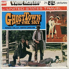 Load image into Gallery viewer, Classic ViewMaster-Ghost Town in the Sky- late 1970s - ViewMaster Reels 3D- unsold store Stock- Never Opened
