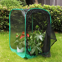 Load image into Gallery viewer, RESTCLOUD 36&quot; Large Monarch Butterfly Habitat, Giant Collapsible Insect Mesh Cage Terrarium Pop-up 24 x 24 x 36 Inches
