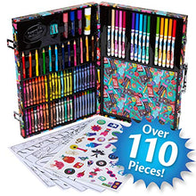 Load image into Gallery viewer, Crayola Trolls World Tour Inspiration Art Case, Over 110 Pieces, Art Set, Gifts for Kids, Age 5, 6, 7, 8
