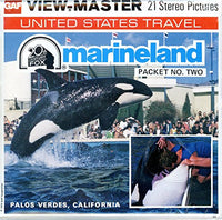 Marineland - United States Travel - Packet 2, Palos Verdes, CA - Classic ViewMaster Reels 3D - Unsold store stock - never opened