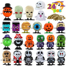 Load image into Gallery viewer, JOYIN 24 Pack Halloween Wind Up Toy Assortments for Halloween Party Favor Goody Bag Filler (24 Pieces Pack)

