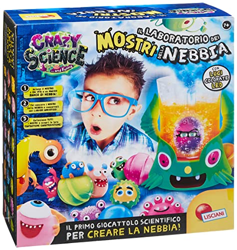Liscianigiochi 84340 Crazy Science The Factory Laboratory of The Fog Monsters