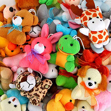 Load image into Gallery viewer, Aitbay 30 Pack Mini Plush Animals Toys Set, Cute Small Stuffed Animal Keychain Set for Party Favors, Goodie Bag Fillers, Carnival Prizes, Classroom Rewards, Kids Valentine Gift Easter Egg Filter
