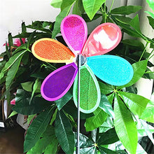 Load image into Gallery viewer, Ywengouy Peacock Colorful 3D Lovely Kids Toy Wind Spinner Windmill Toys for Yard Outdoor
