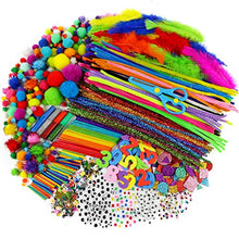 Load image into Gallery viewer, Mega Craft Kit for Kids - Arts &amp; Crafts Supplies for Kids Crafts - Kids Art and Craft Kit - Kids Craft Kits - Toddler Crafts for Kids Craft Set - Preschool Art Supplies for Kids - Crafting Bag

