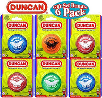 Duncan Yo-Yo Butterfly Gift Set Bundle - 6 Pack (Assorted Colors)