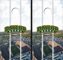 Load image into Gallery viewer, Baylor University Arch Stadium Long Strip Themed Cornhole Boards
