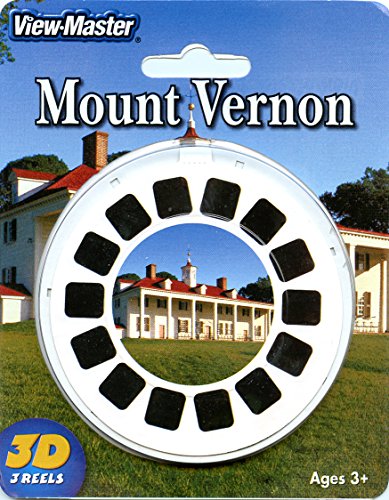 Mount Vernon - Home of George Washington - Classic ViewMaster - 3Reel on Card - NEW