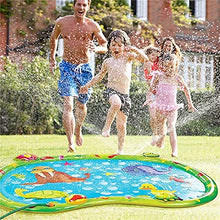 Load image into Gallery viewer, KOVOT Sprinkle Pals Inflatable Splash Pad Sprinkler for Kids &amp; Toddlers | 58&quot; x 42&quot; Kiddie Baby Pool
