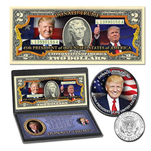 Load image into Gallery viewer, President Donald Trump 2020 Genuine $2 Bill and Coin Set - 45th President
