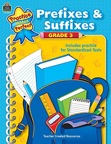 Teacher Created Resources Prefixes And Suffixes GR 3