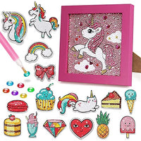 TOY Life Diamond Painting Stickers & TOY Life 5D Diamond Painting for Kids with Wooden Frame