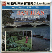 Load image into Gallery viewer, San Juan, Puerto Rico - 3 ViewMaster Reels 3D - Unsold store stock - never opened
