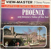 1970's Phoenix Arizona 3d View-Master 3 Reel Packet