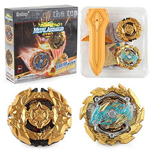 Load image into Gallery viewer, Bey Battle Burst 2 in 1 Metal Fusion Battling Tops with 4D Launcher Grip Battle Set
