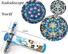 Load image into Gallery viewer, PerfectHues Gift Set Kaleidoscope 2 pcs in a Box - Pirates and Colored Grids Prints - with Colorful 5 Inch Glitter Wand Random Gifts, Birthday Gift Teens Gifts Elderly Gifts
