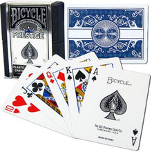 Load image into Gallery viewer, Bicycle Prestige Plastic Playing Cards (Blue)
