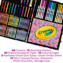 Load image into Gallery viewer, Crayola Trolls World Tour Inspiration Art Case, Over 110 Pieces, Art Set, Gifts for Kids, Age 5, 6, 7, 8
