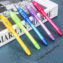 Load image into Gallery viewer, Invisible Ink Pen 16 PCS, Magic Pen with UV Light, Party Favors for Kids 8-12, Spy Pen, Prizes for Classroom, Kids Party Favors, Christmas,Thanksgiving,Halloween for Boys Girls Goodie Bag Toys Gift
