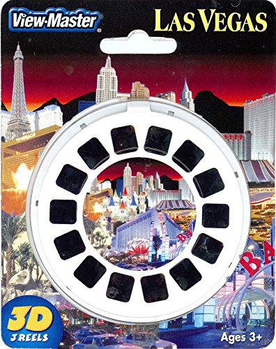 Las Vegas, Nevada - Classic ViewMaster - 3 Reels on Card