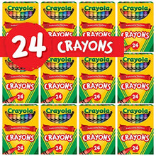 Load image into Gallery viewer, Crayola Crayons Bulk, 12 Packs of 24 Count Crayons, School Supplies, Assorted Colors
