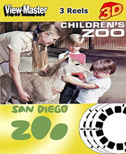 Load image into Gallery viewer, Children&#39;s Zoo, San Diego - Classic ViewMaster - New 3 Reel Set - 21 3D Images
