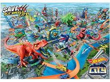 Load image into Gallery viewer, Hot Wheels T-Rex Rampage Track Set , Works City Sets, Toys for Boys Ages 5 to 10
