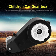 Load image into Gallery viewer, Hilitand Motor Gear Box Low Noise Wear-Resistant Electric Motor Gearbox for Kids Car Toy 6V/12V (12V8000RPM)
