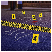 Load image into Gallery viewer, amscan Crime Scene Decorating Kit | 1 Pack Party Supplies, Yellow
