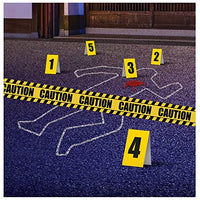 amscan Crime Scene Decorating Kit | 1 Pack Party Supplies, Yellow