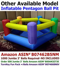 Load image into Gallery viewer, My Balls Pack of 500 Jumbo 3&quot; Purple Color Commercial Grade Ball Pit Balls - Air-Filled Crush-Proof Phthalate Free BPA Free PVC Free Non-Toxic Non-Recycled Plastic

