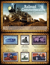 Load image into Gallery viewer, American Coin Treasures Railroad Commemorative Stamp Collection
