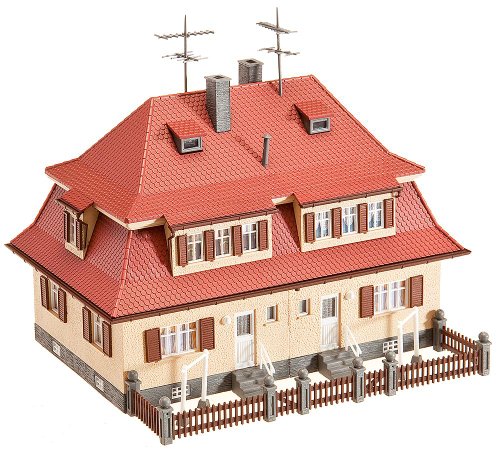 Faller 130464 Duplex House with Dormers HO Scale Building Kit