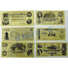 Load image into Gallery viewer, CONFEDERATE BANKNOTE SET B
