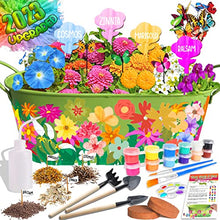 Load image into Gallery viewer, Innorock Kids Flower Planting Growing Kit - Kids Gardening Plant and Paint Arts Crafts Set for Girls Boys Age 5 6 7 8 9 10-12 Year Old Plant Garden Set Make Your Own Planter Tools Kits Science STEM
