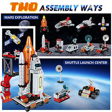 Load image into Gallery viewer, Toy Building Sets, Space Toys 6-10 Boys Creator Architecture City Space Shuttle Toys for 6 7 8 9 10 11 12 Year Old Boys Gifts Kids Stem Toys Building Blocks (566 pcs) 18+ Transformations
