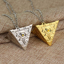 Load image into Gallery viewer, FITIONS - 3D Yu-Gi-Oh Necklace Anime Yugioh Millenium Pendant Jewelry Toy Yu Gi Oh Cosplay Pyramid Egyptian Eye Of Horus Necklace
