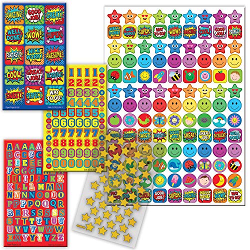 Paper Projects 01.70.35.003 Bumper Reward Pack (Over 350 Stickers), Various