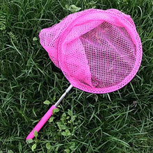 Load image into Gallery viewer, Toyvian Kids Telescopic Fishing Nets Catch Butterflies Catch Insects Bugs Fish Nets Outdoor Tools Pink
