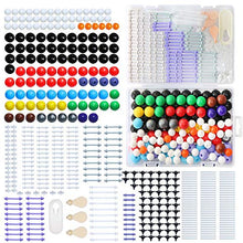 Load image into Gallery viewer, LINKTOR Chemistry Molecular Model Kit (444 Pieces), Student or Teacher Set for Organic and Inorganic Chemistry Learning, Motivate Enthusiasm for Learning and Raising Space Imagination, A Fullerene Set
